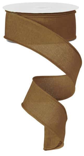 RG1278F2   1.5" x 10yd Royal Burlap   Tan