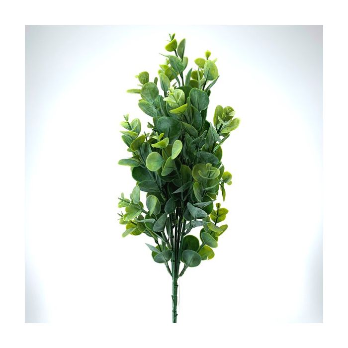 CS13108    Eucalyptus Spray 21" (Plastic) - TT Green/White