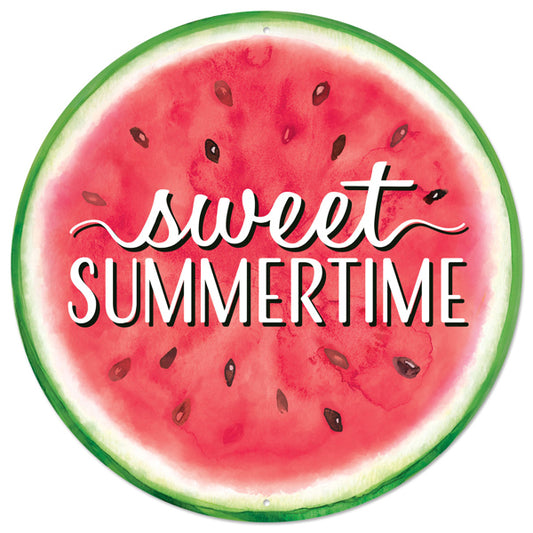 MD1548    12"Dia    Sweet Summertime Sign