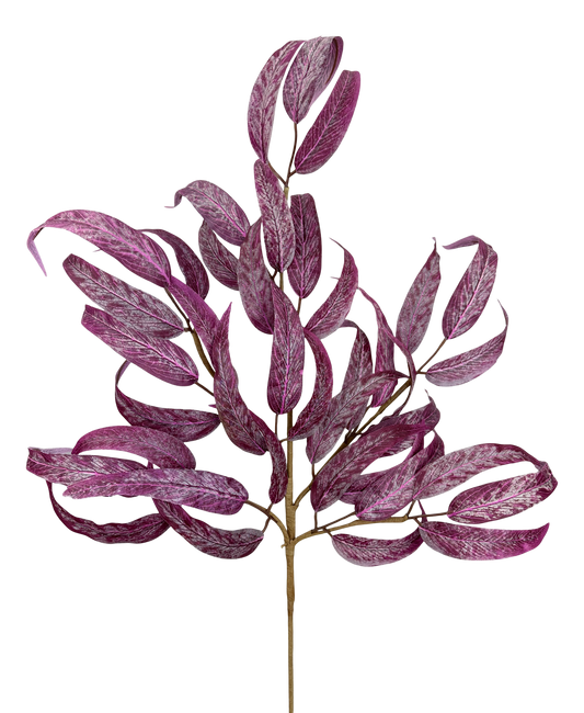 86251PU  28"H   Willow Lvs Bush