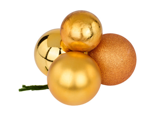 XP355648  100/80mm Ball Cluster x 4 Copper