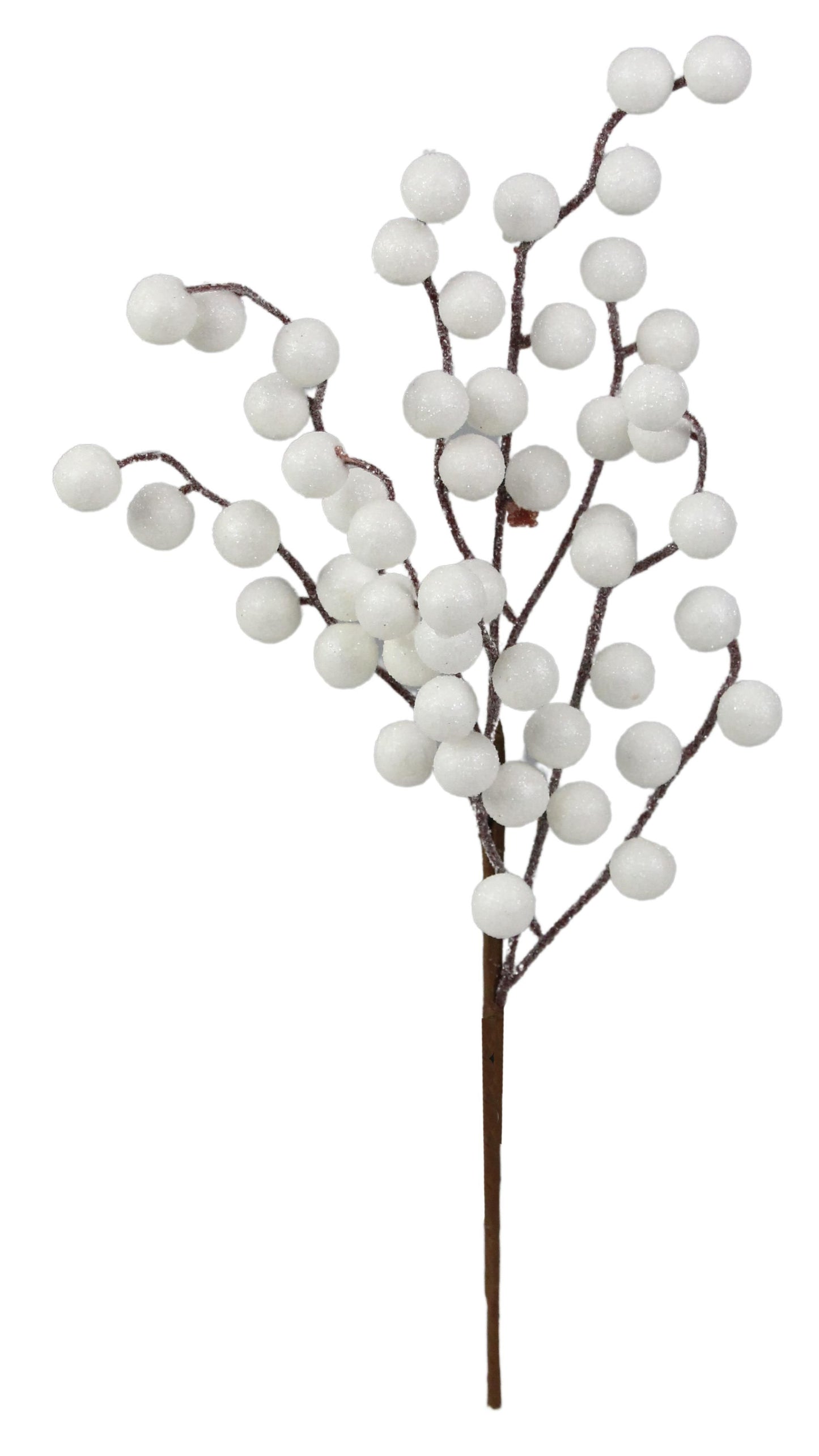 EW0135J8  16.5"L Waterproof Frosted Berry Spray Shiny Cream