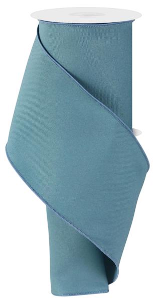 RGE1204H5  4" x 10yd Diagonal Weave Fabric Smoke Blue
