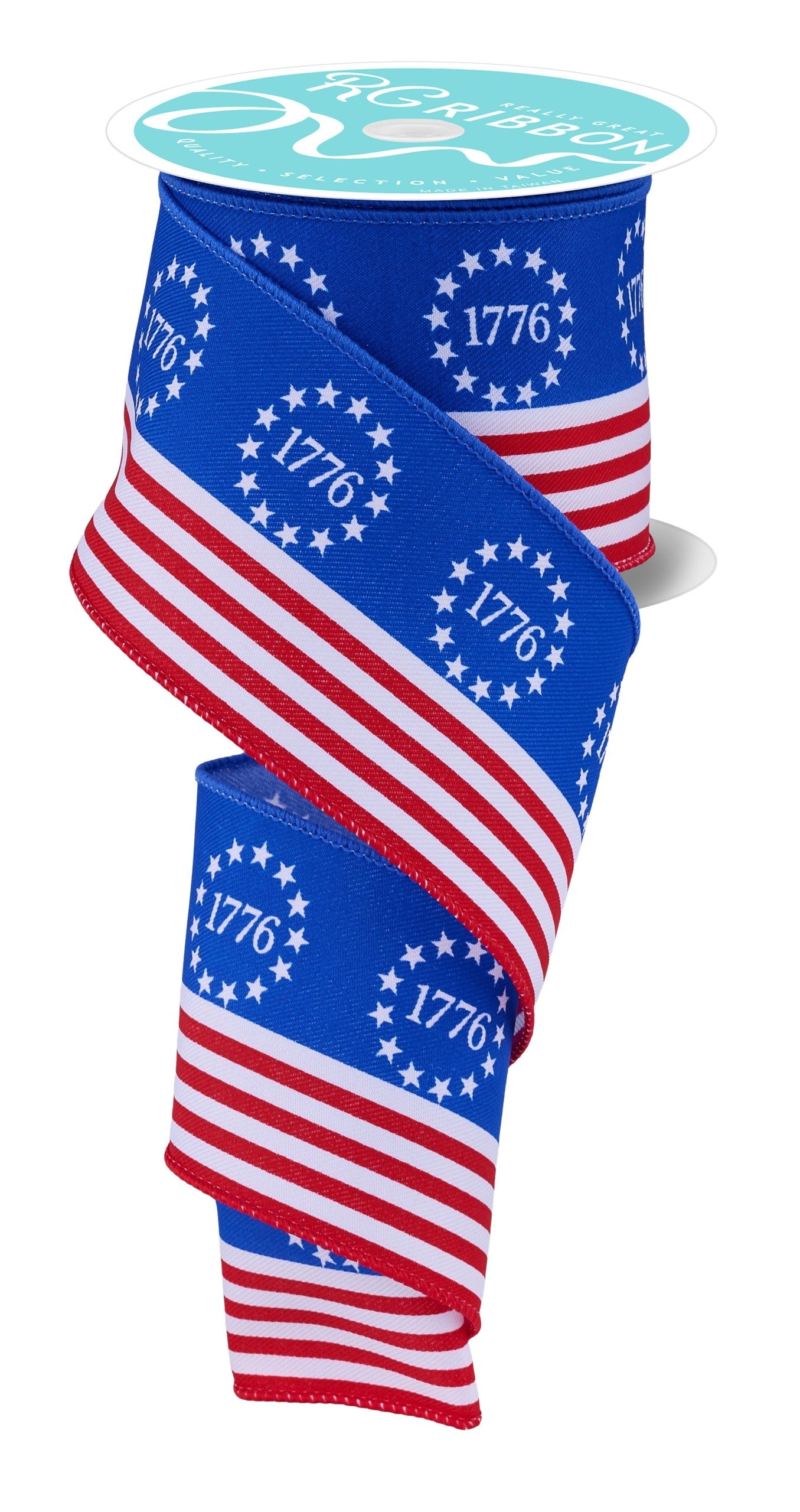 RGH136827       2.5" x 10yd 1776 Stars/Stripes     White/Red/Blue