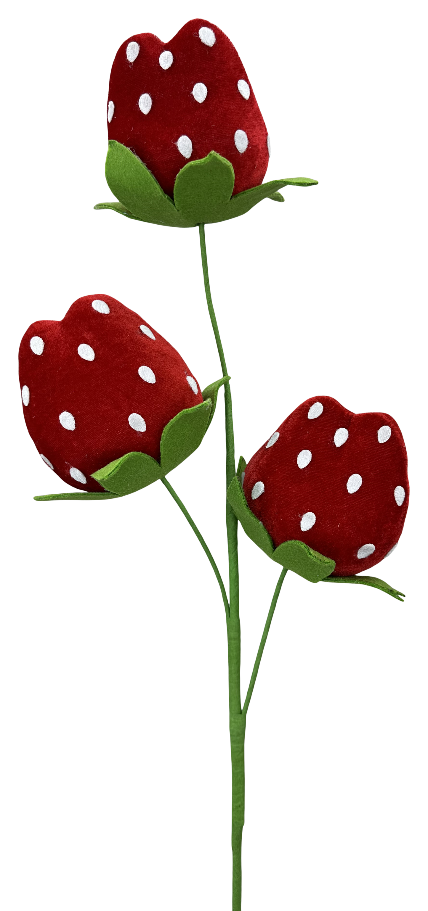 63909RD    28"      Strawberry Spray   Red/White