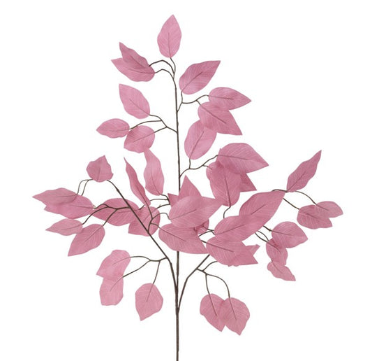 FG633737   23"L Ficus Spray   Rose Pink