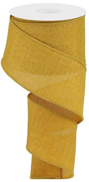 RG1279F4   2.5" x 10yd Royal Burlap    Dark Mustard