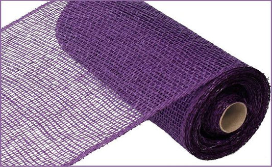RP810023  10" x 10yd Poly Burlap Mesh Purple