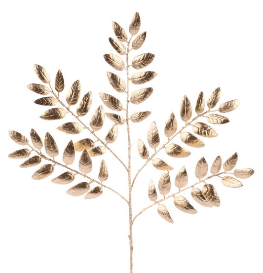XS248008  21.5"L Honey Locust Spray Gold