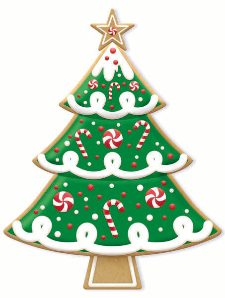 MD1663H8  12.5"H Metal Peppermint Cookie Tree Emerald/White/Tan/Red
