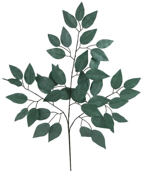 FG633732  23"L Ficus Spray   Sage Green