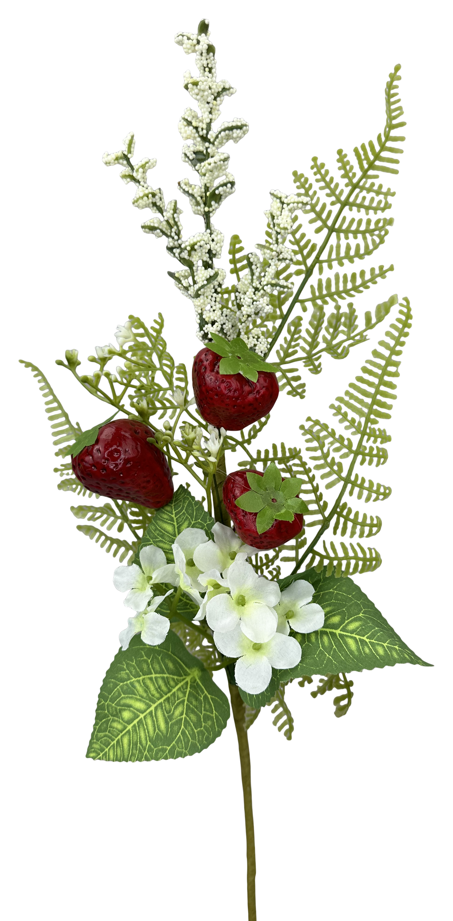 64005RD   18"   Strawberry  Hydrd Pick   Red/Gree/White