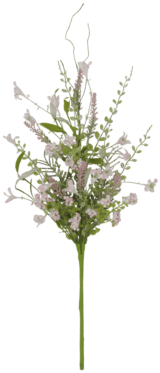 60919PK     23"   Lavender Berry Spray   Pink