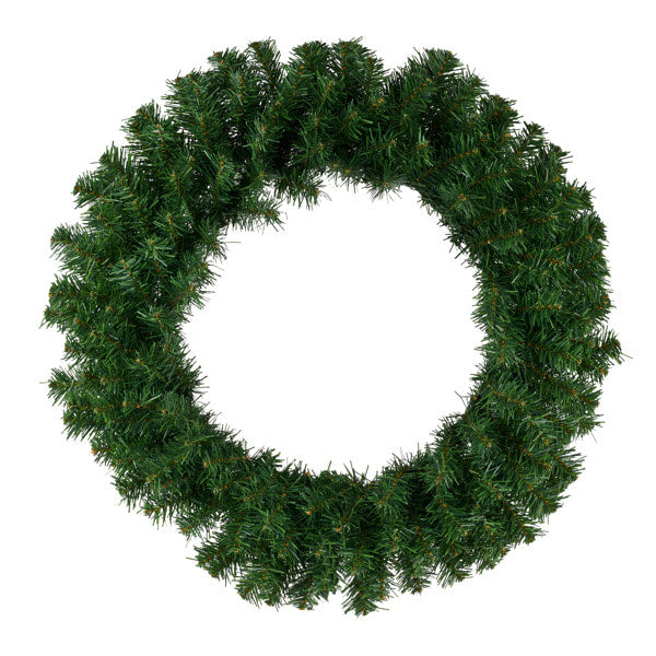 XX962209    24"Dia Pine Wreath   Tt Green