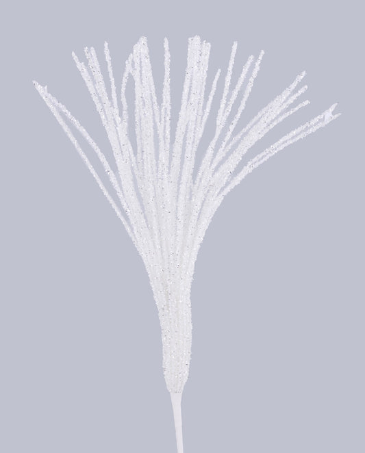 XS1285  30"L Tinsel Spray  White