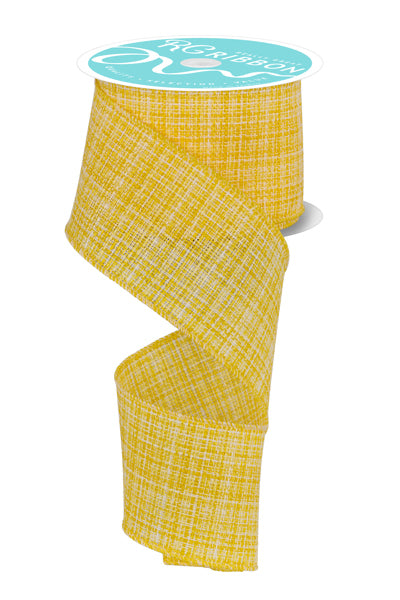 RGF140829  2.5" x 10yd Cross Check Yellow