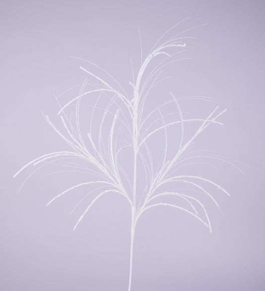 XS999927   35"L Glitter Fishline Spray   White