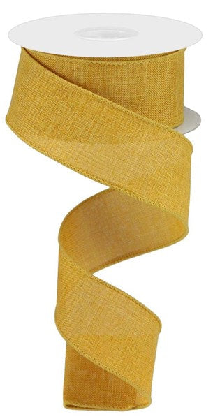 RG1278F4 1.5"X10yd Dark Mustard Royal Burlap