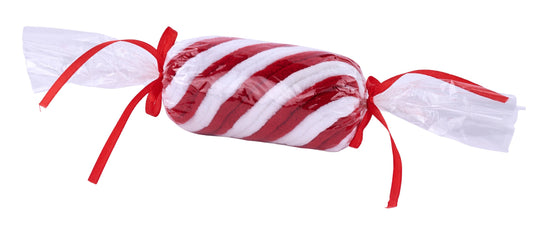 XC116964     11.375"L x 2.375"Dia Peppermint Stick    Red/White