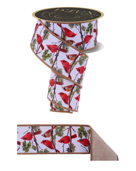 LX1138RT  2.5" x 10yd Cardinals/Fused Wht/Brwn/Red