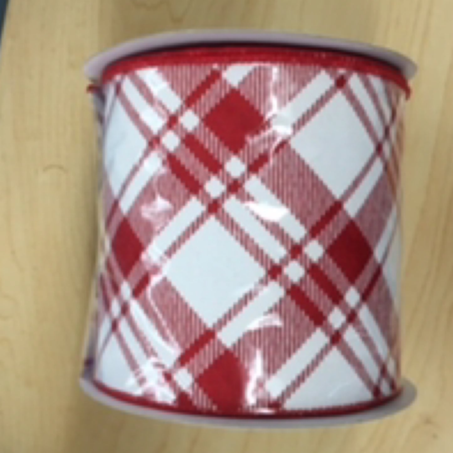 RGA128124  4" x 10yd White/Red