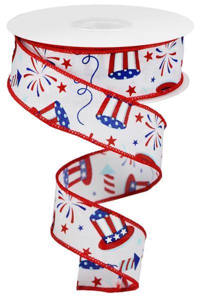RGC116727    1.5" x 10yd Uncle Sam/Fireworks/Royal   White/Red/Blue