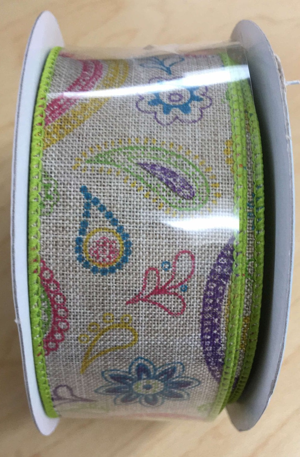 RG1869RR  Paisley Royal 1.5" x 10 yds