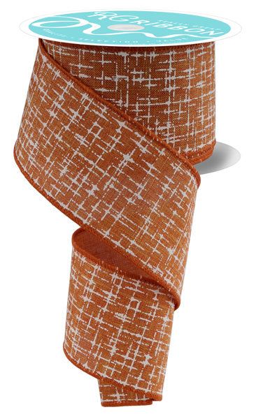 RGF16905T    2.5"X10YD    Knit Look Texture   Talisman/Ivory