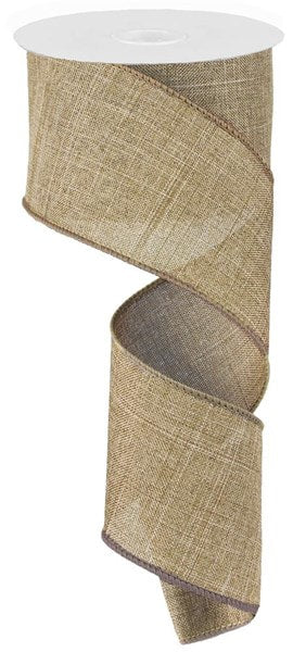 RG127901 2.5"X10YD Beige Royal Burlap