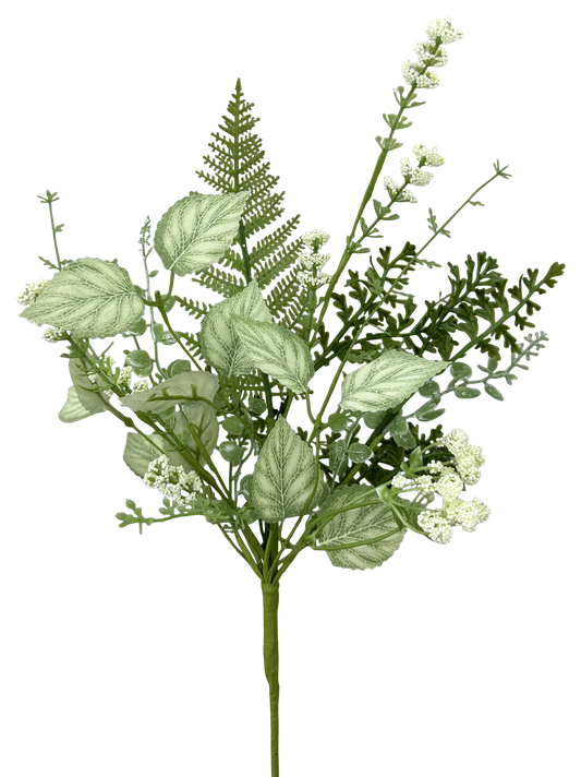 63844CM   18"   Fern Leaves Pick    Green