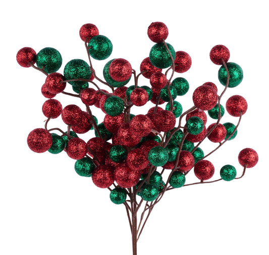 XP385462   12"L Multi Ball Pick, 6Pc/Bd   Red/Emerald Green