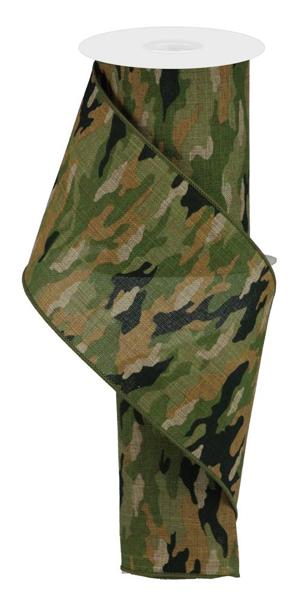 RG1252  4" x 10yd Camouflage/Royal Camouflage