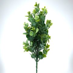 CS13108    Eucalyptus Spray 21" (Plastic) - TT Green/White