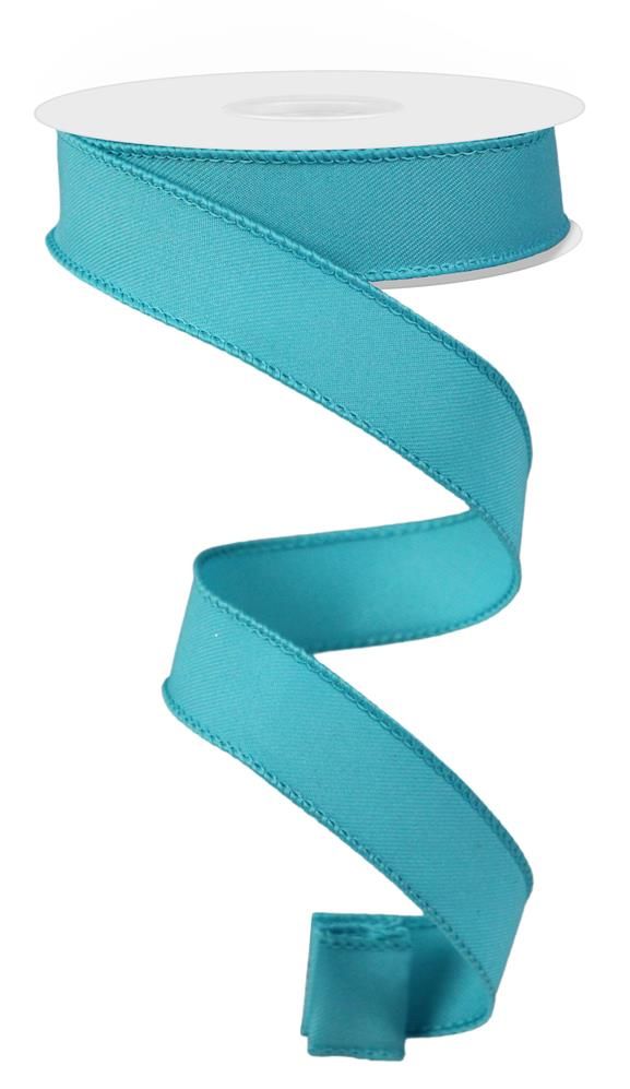 RGE7202A2      7/8" x 10yd Diagonal Weave    Turquoise