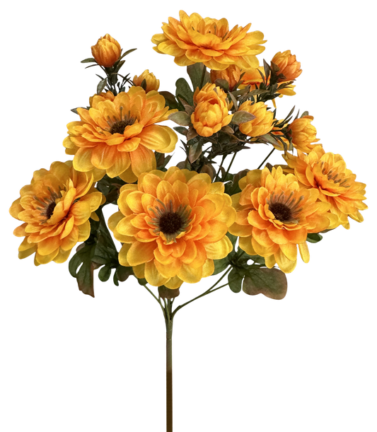 57536YW   H17"    Zinna BushX12