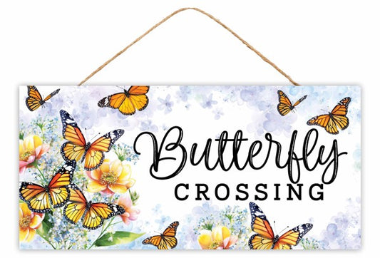 AP7392 12.5"L x 6"H Butterfly Crossing Sign