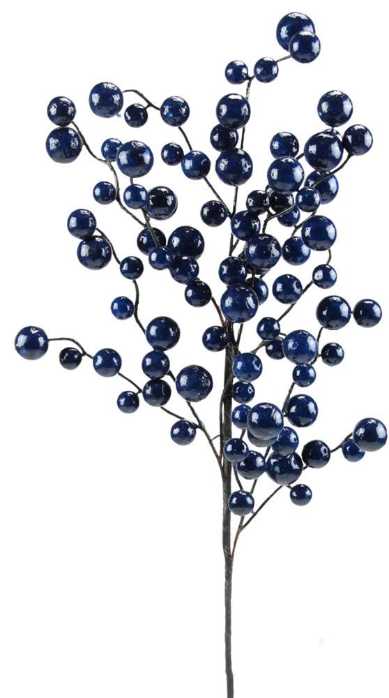 EC580719  27"L Waterproof Mixed Berry Spray Navy Blue