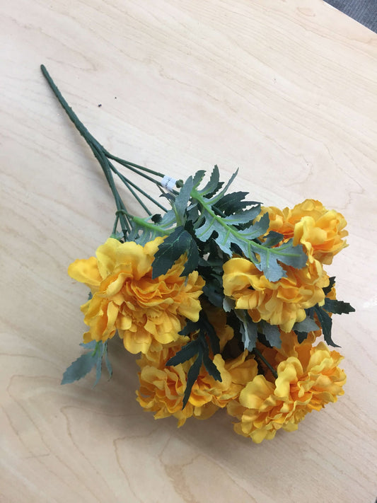 MTF24335YEL  Marigold Bush 13.75" Yellow