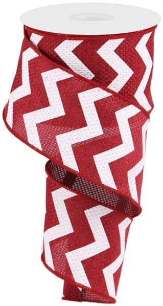 RG102805    2.5" x 10yd Wide Chevron/Cross Royal