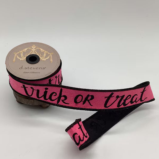 184626    1.5"X5Y  dstevens  Trick or Treat   Pink/Black
