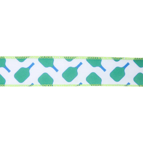 4434W37038E 1.5x 10 Yd Wired Pickleball Rackets Blue on White